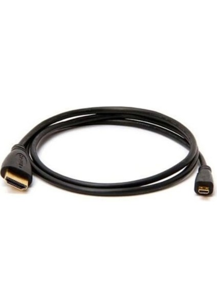 Deste Elektronik Micro HDMI Kablo HDMI To Mikro HDMI Kablo 1.5 Metre (Telefona Uymaz)