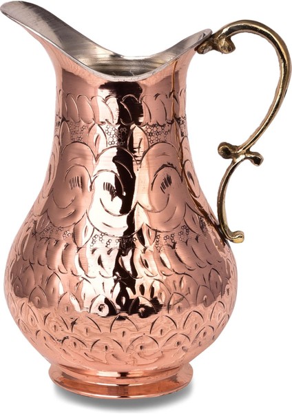 Premium Collection Roma El Işlemeli Bakır Sürahi 2000ML