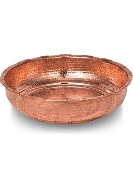 Premium Collection Gün Bakır Hamam Tası 18CM Bakır