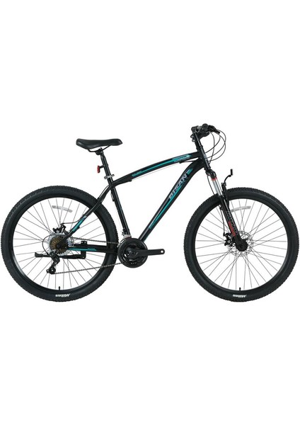 Mts 4600 Erkek Dağ Bisikleti 48CM Md 27.5 Jant 21 Vites Mat Siyah Yeşil