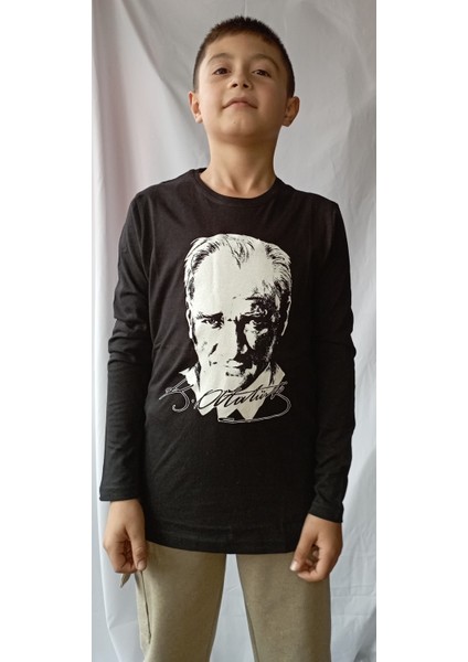 Atatürk Baskılı Çocuk Bluz