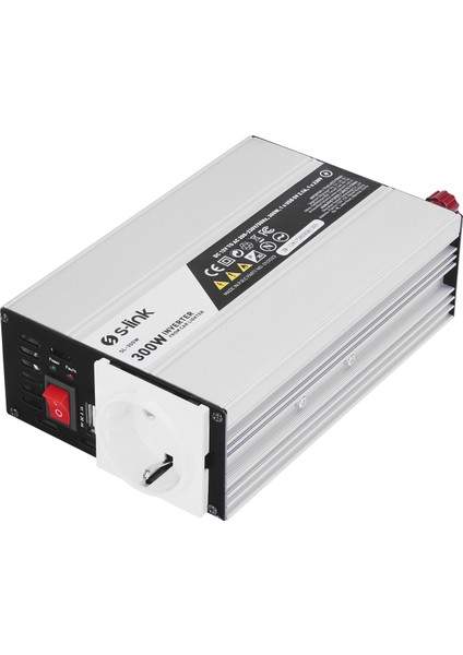 SL-300W 300W DC12V-AC230V Çakmaktan Power Inverter