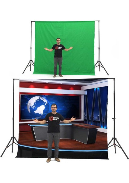 Fon Standı Plus 250 x 550 cm