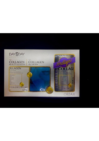Ocean Ultimate 30 Kapsül + DAY2DAY The Collagen All Body Toz 100 gr Hediyeli modelleri