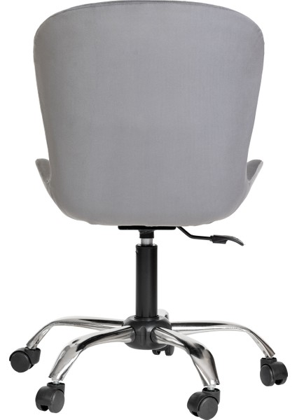 Krom Metal Ayaklı Ofis Çocuk Odası Çalışma Sandalyesi (Ayarlanılabilir) Açelya indirimleri