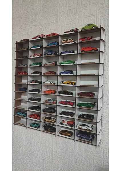 Hotwheels Duvar Rafı