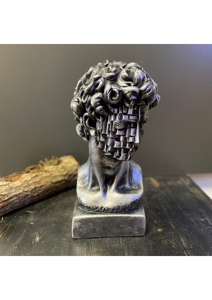 Taşlı Mozaik Yüz Antik Davud Heykel Büst fiyatları