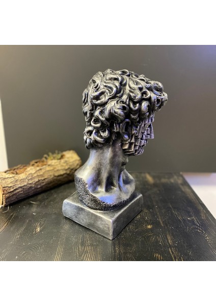 Taşlı Mozaik Yüz Antik Davud Heykel Büst modelleri