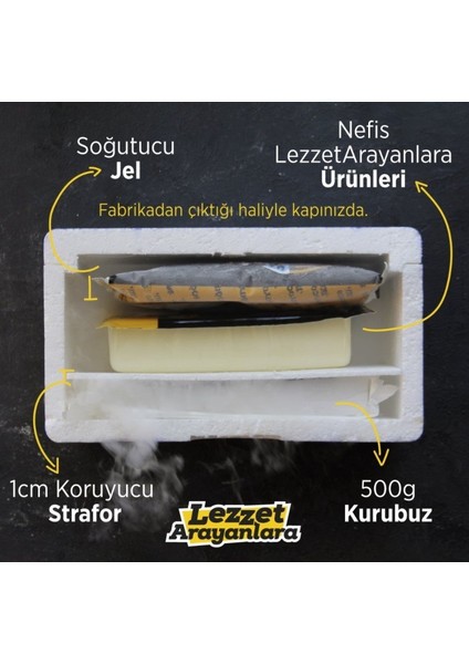 Taze Kaşar Peyniri 700 gr 4'lü