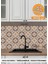 001 Code Yapışkanlı Desenli Folyo Duvar Dolap Mutfak Tezgah Arası Folyo KAPLAMA(50X100CM) 1