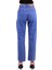 Önü Dekoratif Taşlı Yüksek Belli Cepli Mom Fit Kadın Kot Pantolon Jean Durulanmış Mavi Dört Mevsim 4