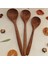 Ahşap Tahta Servis ve Sunum Kaşığı Seti - El Yapımı - Ceviz Ağacı 1