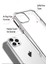 Caseworld Apple iPhone 15 Kapak Kamera Bölümü Açık Airbag Antishock Köşe Korumalı Şeffaf Silikon Kılıf 3