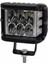 Hi Tech 12 LED 45W Traktör Turuncu Beyaz 10CM Flaşlı Sis Farı ve Çalışma Lambası 2