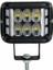 Hi Tech 12 LED 45W Traktör Turuncu Beyaz 10CM Flaşlı Sis Farı ve Çalışma Lambası 4