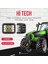 Hi Tech 12 LED 45W Traktör Turuncu Beyaz 10CM Flaşlı Sis Farı ve Çalışma Lambası 1