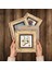 İslami Taş Duvar Tablosu Çerçeveli Duvar Dekoru 4 Parça Tablo Seti Wall Art T4-28 3