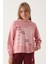 Kız Çocuk Pembe Sweatshirt 1