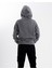 Unisex Oversize Metalica Baskı Kapşonlu Sweatshirt 2