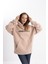 Unisex Oversize Essentials Kapşonlu Sweatshirt 1