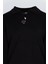 Kadın Polo Yaka Uzun Kollu Crop Triko - Minimalist & Şık 2
