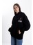 Unisex Oversize Spırıt Baskı Kapşonlu Sweatshirt 1