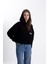Unisex Oversize Spırıt Baskı Kapşonlu Sweatshirt 2