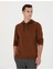 Pierre Cardin Erkek Kiremit Regular Fit Sweatshirt 50273895-VR031 1