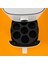 Silikon Airfryer Muffin Kek Kalıbı Siyah 3
