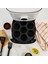 Silikon Airfryer Muffin Kek Kalıbı Siyah 4