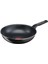 Titanyum 2X XL Force Wok Difüzyon Tabanlı 28cm Wok Tava Siyah 1