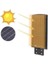 CT-4641 250 Watt Güneş Enerjili Sokak , Bahçe , Kamp Armatürü - Solar Aydınlatma 6400K 4
