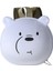We Bare Bears Lisanslı Yuvarlak Sırt Çantası - Kutup Ayısı 20 cm 1