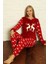 Büyük Kadın Polar Peluş Pijama Takımı 3