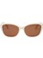 Ds 2305 C 4 Cat Eye Krem Kadın Güneş Gözlüğü 2