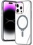 Apple Iphone 15 Pro Max Kılıf Açılır Kapanır Ayarlanabilir Metal Magsafe Açılır Kapanır Standı Push Manyetik Renkli Kenarlı 1