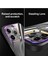 Apple Iphone 15 Pro Max Kılıf Açılır Kapanır Ayarlanabilir Metal Magsafe Açılır Kapanır Standı Push Manyetik Renkli Kenarlı 4