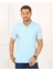 2061 Premium Likralı Pike Polo Yaka Regular Fit Erkek T-Shirt 2