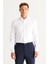ALTINYILDIZ CLASSICS Erkek Beyaz Slim Fit Dar Kesim Düğmeli Yaka Pamuklu Gabardin Gömlek 1