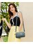 Çift Katmanlı Mini Küçük Kare Çanta Tek Omuz Crossbody Çanta (Yurt Dışından) 2