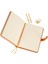 Hush Hush Kilitli Defter 13x18 Cm Metalik Turuncu 3