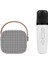 Bluetooth Ses Taşınabilir Mini Kablosuz Mikrofon Karaoke Ses Mikrofon Seti (Yurt Dışından) 1