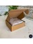 Dark Terrazzo Doğal Taş Traverten Bardak Altlığı 4 Lü Set 5