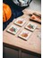 Pumpkin Fall, Bal Kabağı Sonbahar Temalı Doğal Taş Traverten Bardak Altlığı 4 Lü Set 1