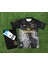 Real Madrid 2023/24 Yeni Sezon Dragon (Ejderha) Desenli Cristiano Ronaldo Forması+Şort+Çorap 3'lü Set (Black) 2