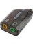 5+1 Harici USB Ses Kartı Mikrofon Hoparlör Birlikte 3.5mm 2