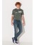 Luke Slim Fit Dar Düşük Bel Koyu Mavi Esnek Jean Kot Pantolon 3