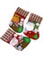 3 Adet Noel Hediye Keseleri-Yaşlı Adamın Noel Çorapları + Kardan Adamın Noel Çorapları + Geyiklerin Noel Çorapları (Yurt Dışından) 1