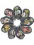 9x Kulüp Golf Sopası Kılıfı Golf Takozları Headcovers Erkekler Hediye Pu Golf Demir Headcovers Siyah (Yurt Dışından) 2