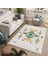 Dekoratif Özel Tasarım Yıkanabilir,ince, Kaymaz Tabanlı, Modern Halı 3